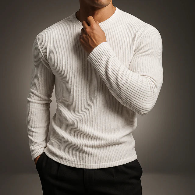 Alden - Camiseta Acanalada