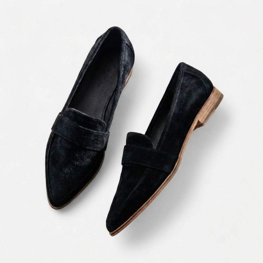 Alessia - Mocasines de Gamuza