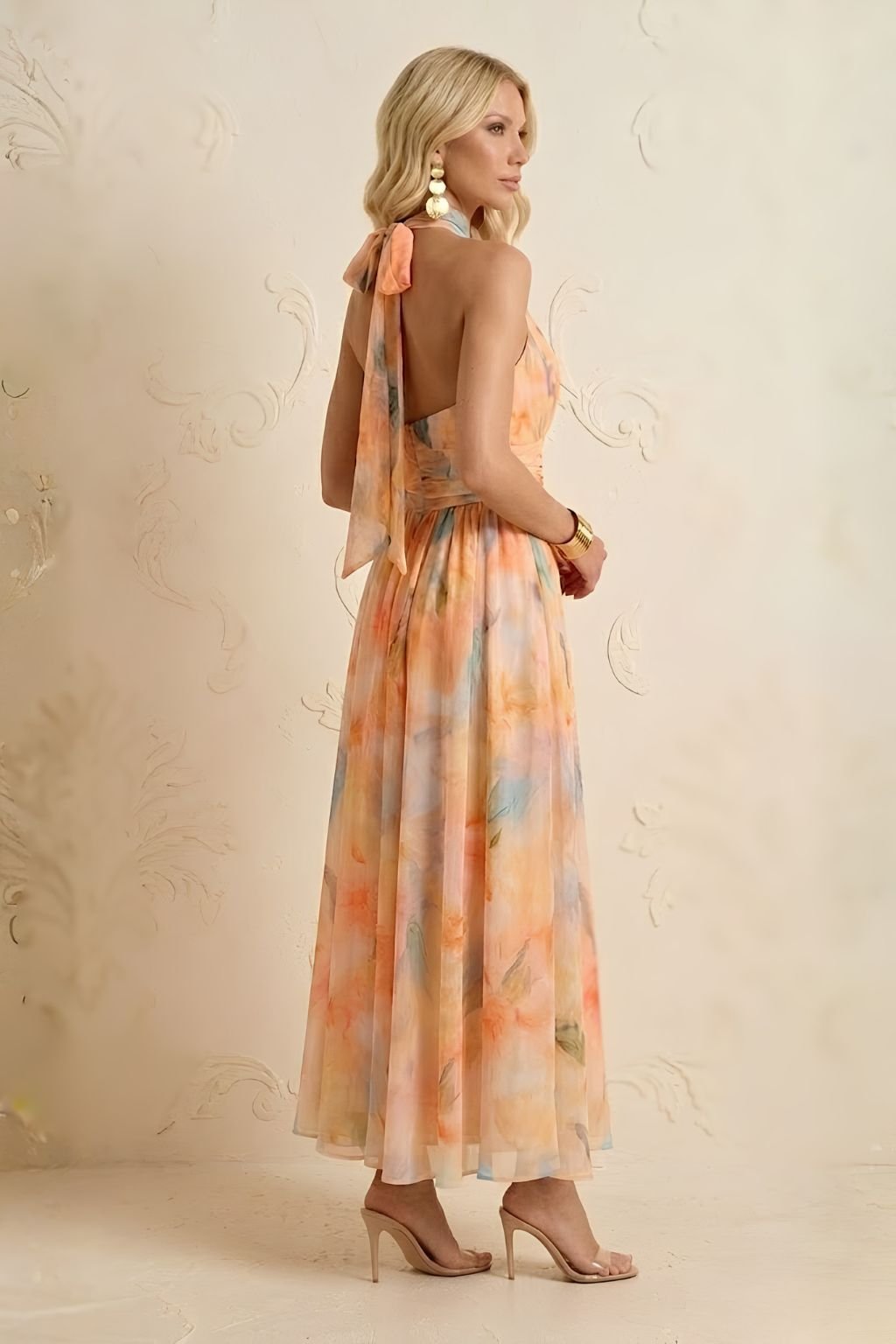 Bria - Vestido Halter - Lavarea