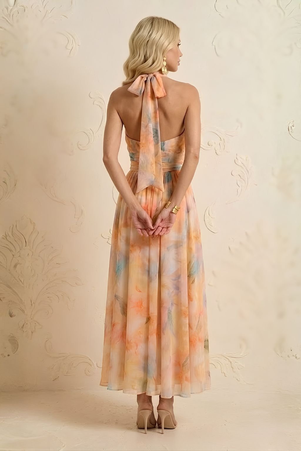 Bria - Vestido Halter - Lavarea