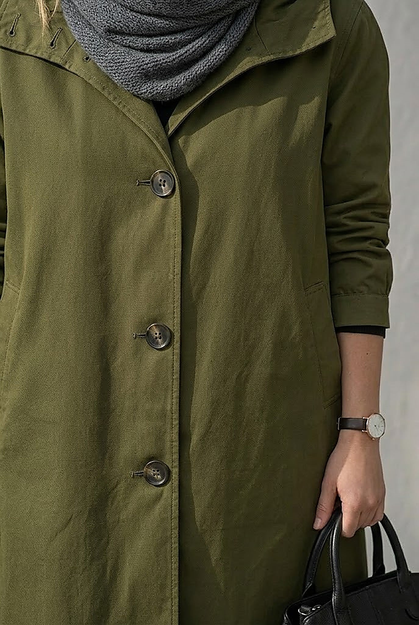 Claire - Gabardina Cortavientos