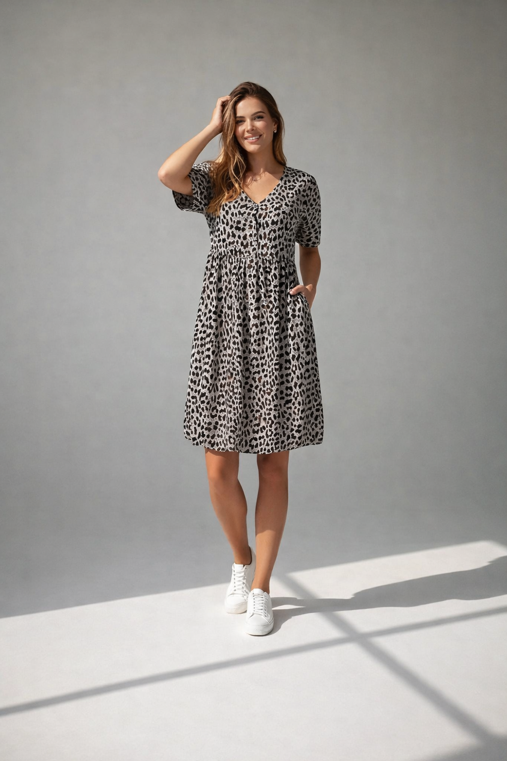 Flora - Vestido con Estampado