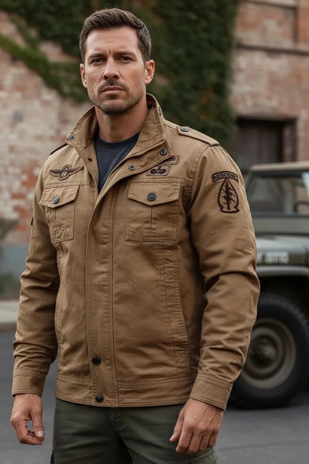 Lauren - Chaqueta Militar