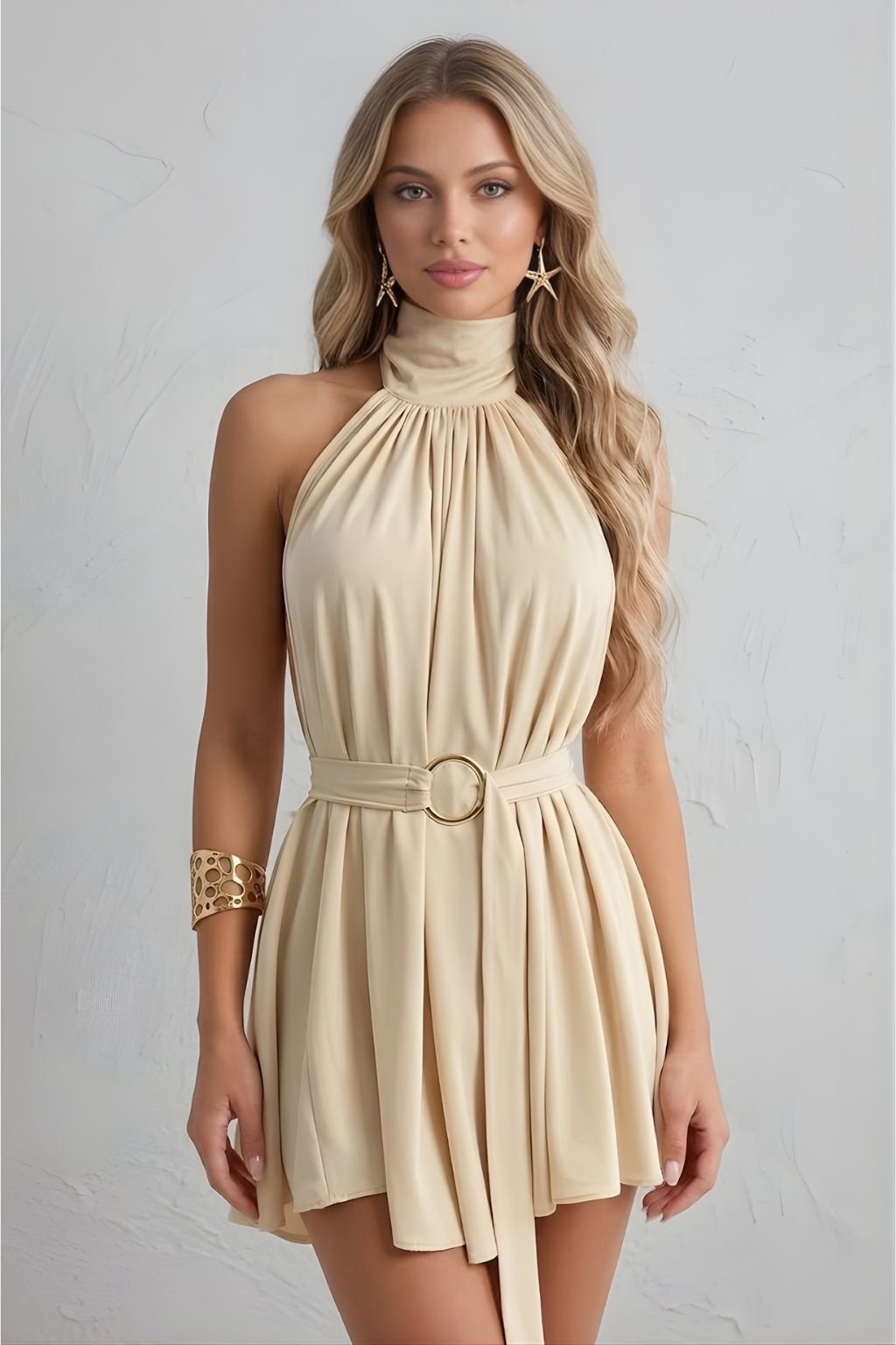 Soléa - Vestido Nude - Lavarea