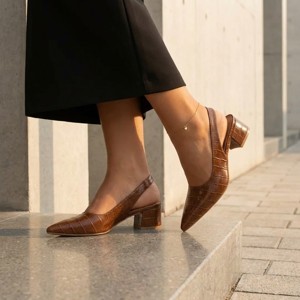 Vittoria - Tacones de cuero