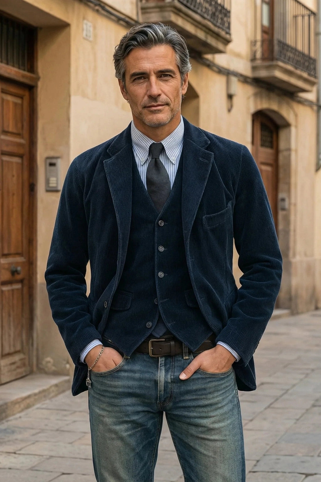 Tommy - Conjunto Blazer y Chaleco