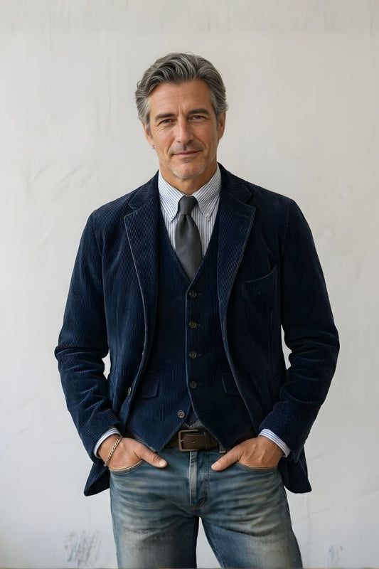Tommy - Conjunto Blazer y Chaleco - Lavarea