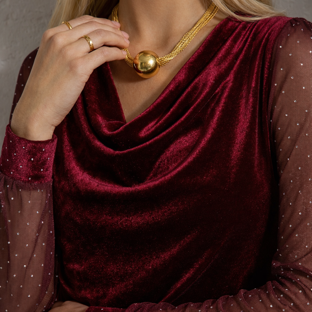 Vera - Camisa Drapeada